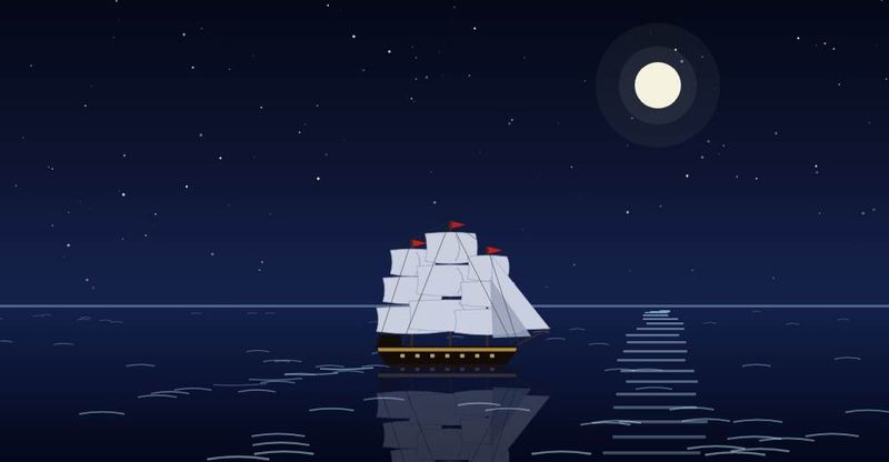 Illustration from SAT Vocabulary Voyage opening Day 27, Deep Sea I